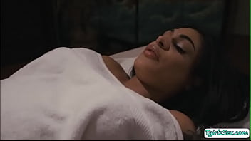 Busty Masseuse Ts Fucks Hunk Technician