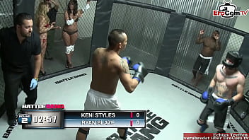 Blonde Slut With Natural Tits Fucks The Boxing Winner