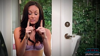 Skinny Teen Playboy Models Justine Miller And Stevie Lynn Go Fully Nude