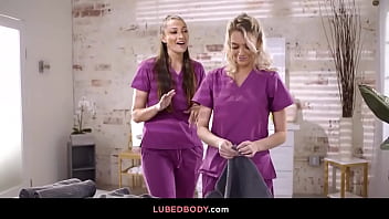 Jealous Ex Gf Joins To The Massage Session! - Kenna James, Bella Rolland And Nicole Aria