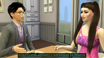 Step Daughter Asks Her Step Brother To Help Her With Her Virginity - Asian