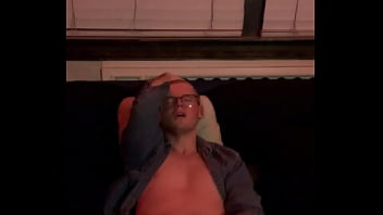 Uncut Jock Edged A Big Cock And Finished Himself With Big Sperm