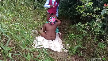 Community Farmer Fucked A Cool Looking Foreign Man Who Lost His Way In The Bush