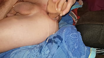Massive Creampie With New Toy
