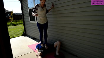 Tsm - Monica Tries Trampling For Her First Time