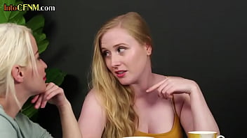 Busty British Cfnm Dommes Sucking Dick In Blonde Group