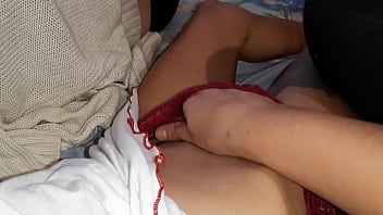 While My Roommate Is Watching A Movie I_m Fucking Her Girlfriend - Lesbian Illusion Girls