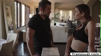 Ts Korra Del Rio Analed Her Stepbro In Kitchen