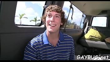 Lusty Homo Seduction For Man - anal, sex, ass, blowjob, assfucking, bus, gay, muscle, hunk, straight-guy - Video 1848519