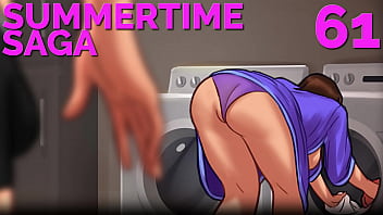 Summertime Saga #61 _ Sexy Time With The Landlady By The Washing Machine