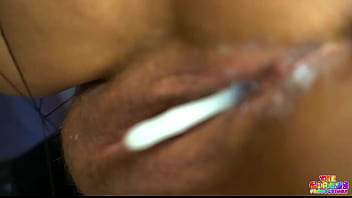 Mandi May Takes A Huge Cream Pie