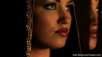 Exotic Ritual Brunette Nude Enjoying To Do Everything