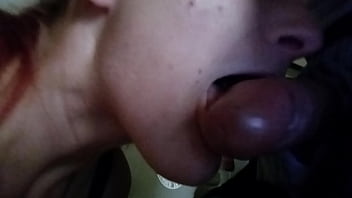 Red Head Sucks Asian Guy Part1