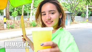 Mamacitaz - (julia Garcia, Charles Gomez) Street Vendor Colombiana Teenager Gets Her Latina Pussy Filled With Cock