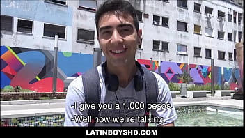 Hot Twink Latin Boy With Braces Fucks Young Stranger For Cash - Lio, Bruno