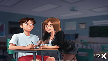 Summertimesaga - Teacher Gives Her Tits Touch E1 # 44