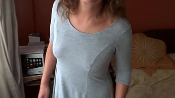 Latin Step Mother Exhibits Herself Before Her Son' Friends So They Can Jerk Off