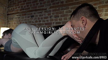 Carmela' Workout Session - (dreamgirls In Socks) - dreamgirls, foot-fetish, feet-fetish, footslave, foot-worship, foot-smelling, stinky-socks, dirty-so - Video 1851049