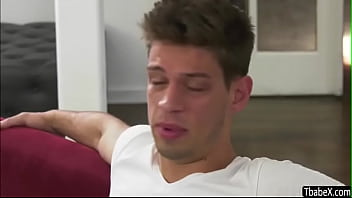 Tattoed Tranny Swallows Friends Stiff Cock