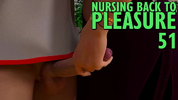 Nursing Back To Pleasure #51 _ She Is Jerking His Big Dick Off Until He Cums