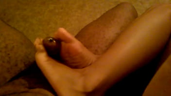 Sexy Hood Latina Footjob 2