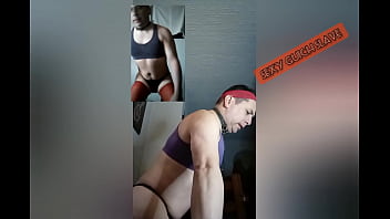 Jugando Con Mi Plug Anal Doble Cam