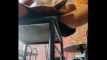 Risky Public Jerking - cumshot, cum, cock, masturbate, big-dick, bbc - Video 1907809