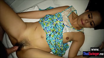 Sexy Asian Girlfriend Enjoyed Hardcore Pussy Fucking By A White Partner