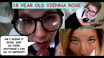 _am I Doing It Good, Sir? Is There Anything I Can Do To Improve?_ 18 Year Old Vienna Rose Talks Dirty And Sucks Dirty Old Man Joe Jon' Cock