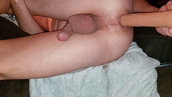 Thrusting Dildo From Behind Has My Prostate Draining