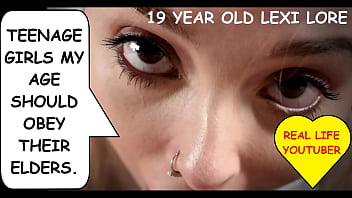 _i Don_t Need To Think For Myself. Mr. Jon Can Do My Thinking For Me._ Submissive Teen Lexi Lore Talks Dirty While Deepthroating Dirty Old Man Joe Jon' Cock