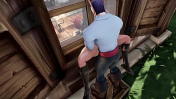 Elf Thieve Stuck On A Window Whorecraft Toa