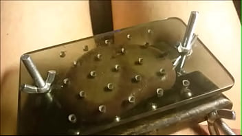 034 Cbt Testicle Squeezer In Action.