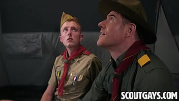 Scout Richie Got Anal Training From Master Wolf In Bootcamp