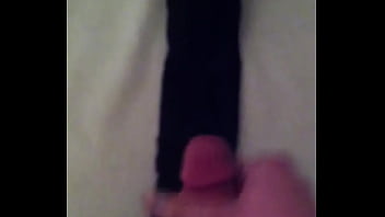 Jerking Cock With Huge Cumshot