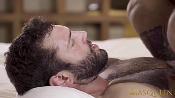 Masqulin Black Hunk Raw Breeds Tattooed Stud Markus Cage