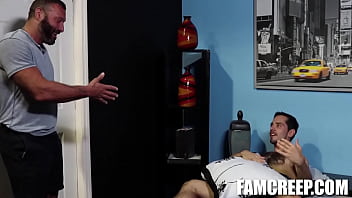 Aiden Joseph Has An Intense Threesome With His Older Handsome Stepuncles Alex Tikas _ Julian Torres