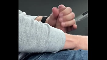 Jerking Off In Public - cumshot, soloboy, jerking-off, public-masturbation - Video 1891749