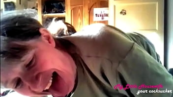 Has Fun Swallowing Your Whole Cock