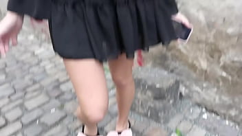 German Scout - Skinny Hairy Girl Isabella Pickup And Fuck At Street Casting