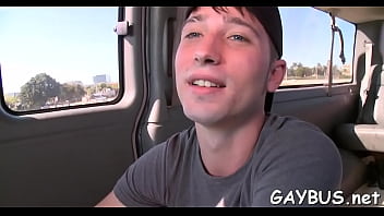 Lusty Oral Stimulation With A Hot Homo - anal, sex, blowjob, assfucking, bus, gay, muscle, hunk, straight-guy - Video 1813854