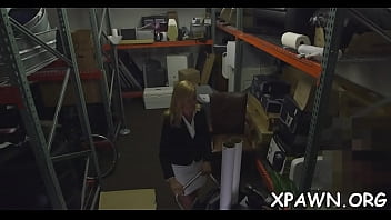 Dazzling Blonde Bimbo Enjoys A Hardcore Fuck