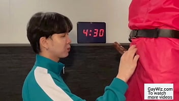 Squid Game: Bisexual And Gay Version, This Guy Was Asked To Join The Game And Suck Big Dick