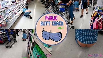 Public Butt Crack Vol. 3- Preview - Immeganlive