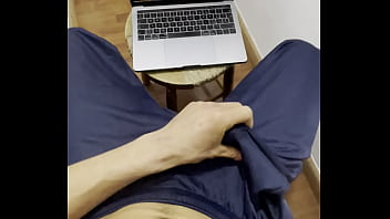 Roommate Are Open The Door While I Masturbate