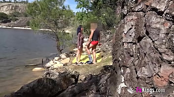 Hot Nudist Fun With Noa! She Finds And Fucks Any Guy That Finds :-d