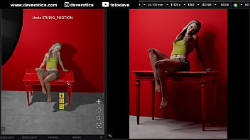 Fotografiando Y Posando A La Modelo Virtual