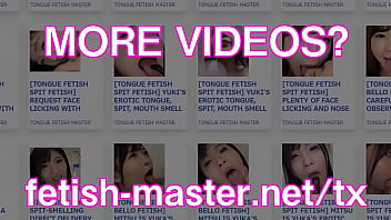 Japanese Asian Tongue Spit Face Nose Licking Sucking Kissing Handjob Fetish - More At Fetish-master.net - spit, spitting, kiss, kissing, tongue, stinky, sniff, smell, sniffing, tongue-kissing, long-tongue, - Video 1880181