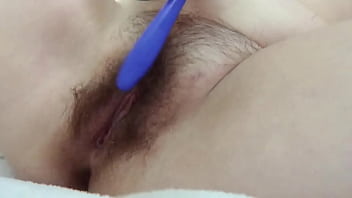 Pleasuring Myself With Toothbrush