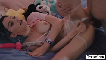 Busty Ts Toyed And Analed By Her Friend